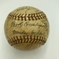 thumbnail image 1 of 1937 Detroit Tigers Team Signed American League Baseball Hank Greenberg JSA COA, 1 of 11