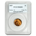 thumbnail image 1 of 1937 Lincoln Cent MS-66 PCGS (Red), 1 of 3