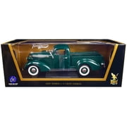 1937 Studebaker Express Pickup Truck Green 1/18 Diecast Model Car by Road Signature