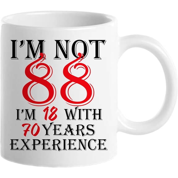 1938 88th Birthday Gifts for Women Men, Turning 88 Years Old Birthday Gift Coffee Mug, Funny 88th Birthday Gifts Ideas - Fathers Day Mothers Day Christmas Birthday for Mom, Dad, Grandma, Grandpa