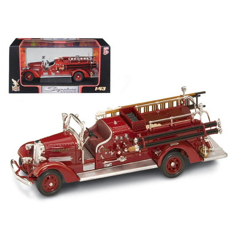 1938 Ahrens Fox VC Fire Engine Red 1/43 Diecast Model by Road