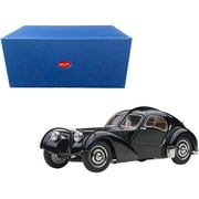 1938 Bugatti Type 57SC Atlantic with Disc Wheels Black 1 43 Diecast Model Car by Autoart