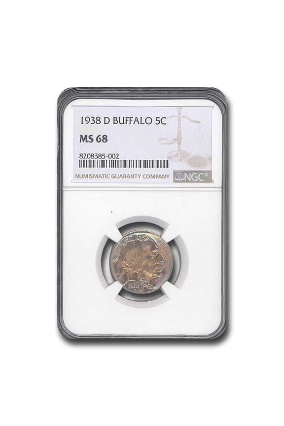 1938-D Buffalo Nickel MS-68 NGC