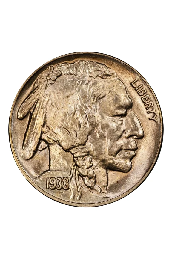 1938 D Buffalo Nickel PCGS MS-66 Buffalo