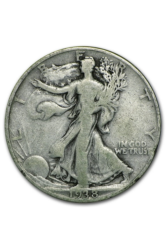 1938-D Walking Liberty Half Dollar Good