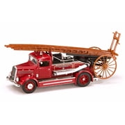 1938 Dennis Light Four Fire Engine, Red - Yatming 43011 - 1/43 Scale Diecast Model Toy Car