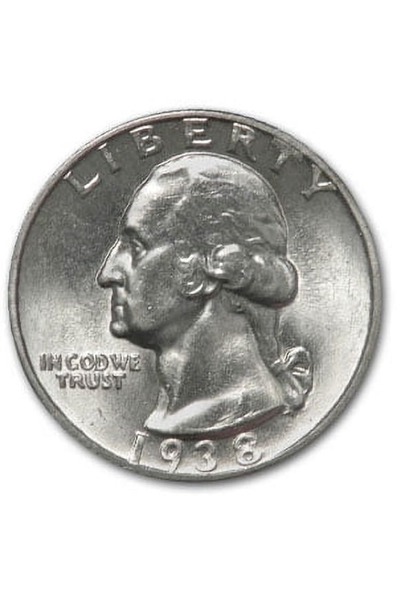 1938-S Washington Quarter BU