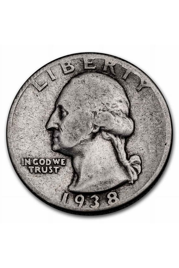 1938 Washington Quarter Good/Fine