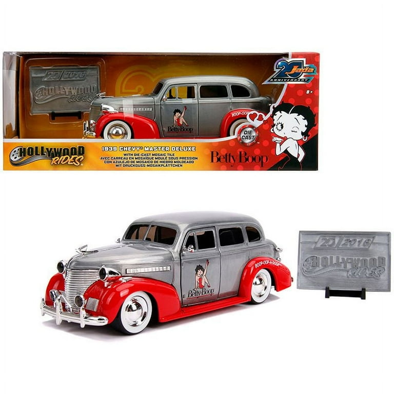 【現状品】BETTY BOOP 1939 CHEVY MASTER DELUXE 1939 Chevy Master Deluxe Hard Top (Betty Boop) with Diecast