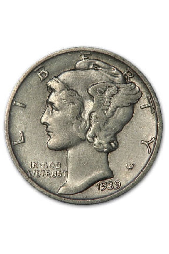 1939-D Mercury Dime XF