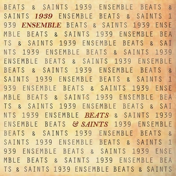 1939 Ensemble - Beats & Saints - Rock - Vinyl