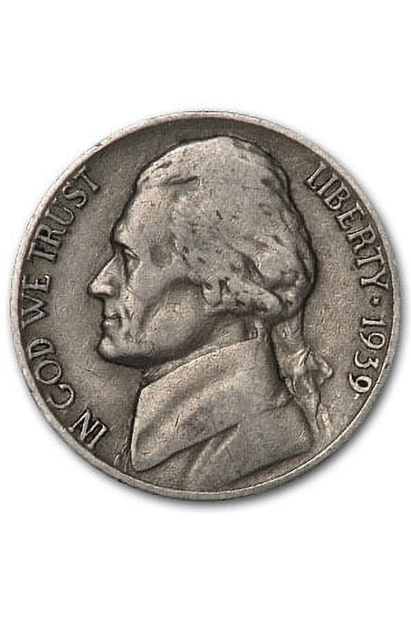 1939 Jefferson Nickel Avg Circ