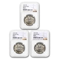 thumbnail image 1 of 1939 P-D-S Oregon Trail 3 Coin Set MS-66/67/67 NGC, 1 of 4