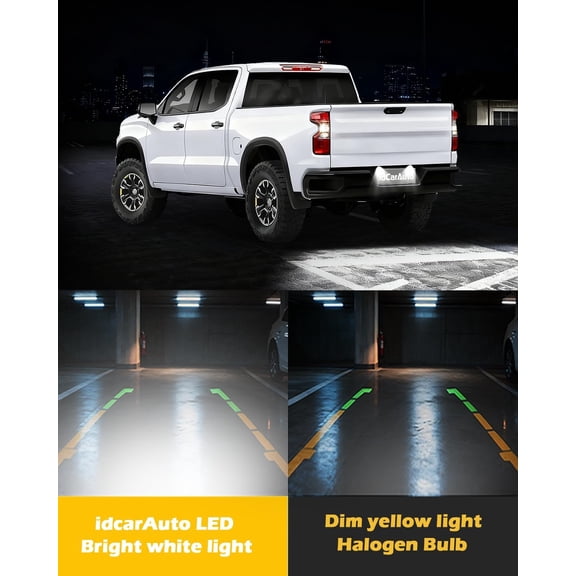 194 168 2825 T10 W5W LED Bulb,Super Bright T10 LED Bulb, 6000K Cool WhiteLicense Plate Lights Interior Light Bulbs Replacement,Fit for Chevrolet Silverado 1500 2500 3500 HD 2014-2025,30-SMD,Pack of 2