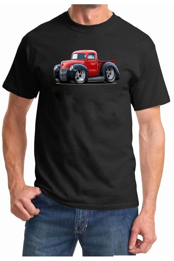 1940 1941 Ford Pickup Truck Hot Rod Full Color Tshirt NEW FREE SHIPPING
