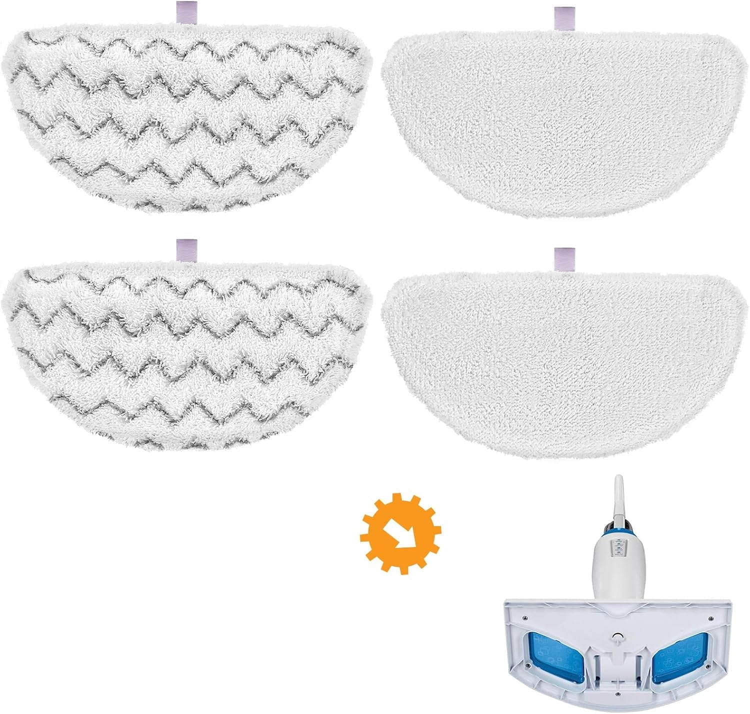 1940 for Bissell Steam Mop Pads for Bissell PowerFresh Steam Mop 1806 ...