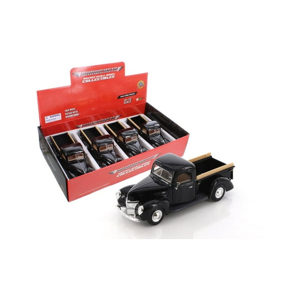 1940 Ford Pickup, Black - Showcasts 77234D - 1/24 Scale Diecast Model Car