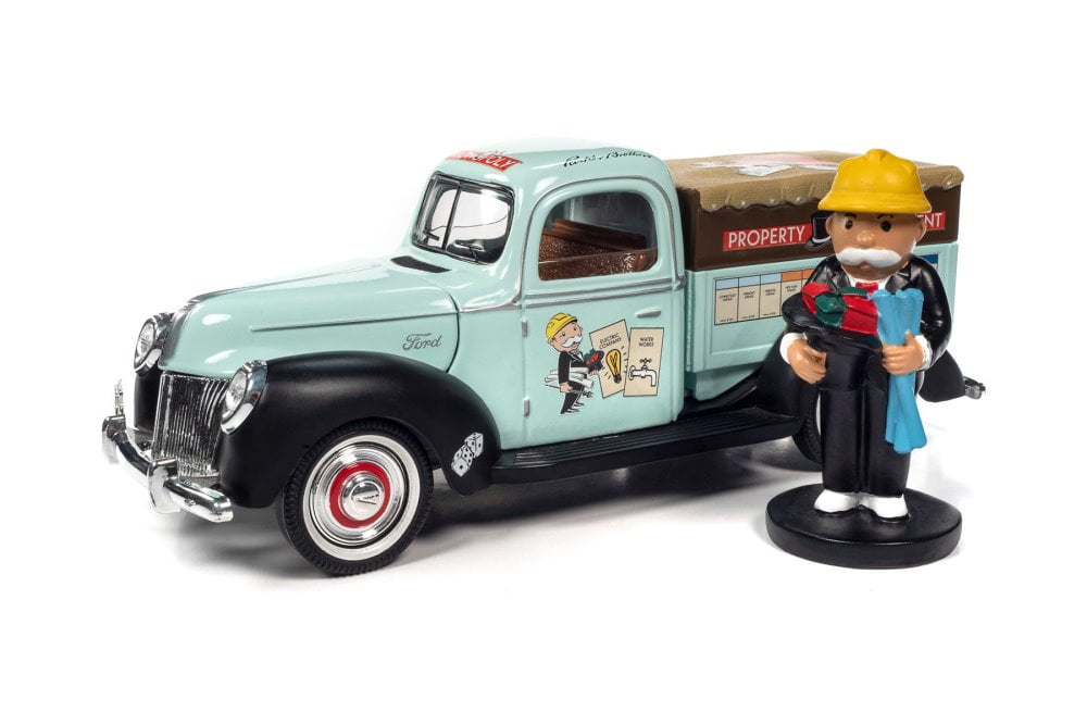 Auto World Monopoly 1948 シボレー モノポリー ミニカー Auto World Monopoly 1948 Chevrolet Panel Delivery w/ Resin