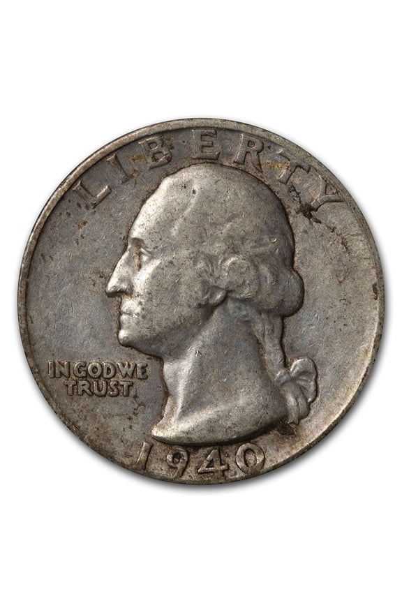 1940-S Washington Quarter Good/VF
