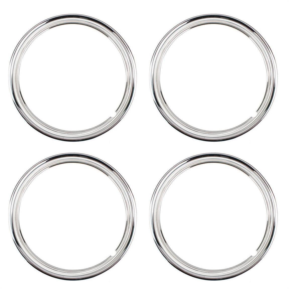 1940 Style Stainless Steel 15 Inch Beauty Ring, Ribbed, 4-Pack ...