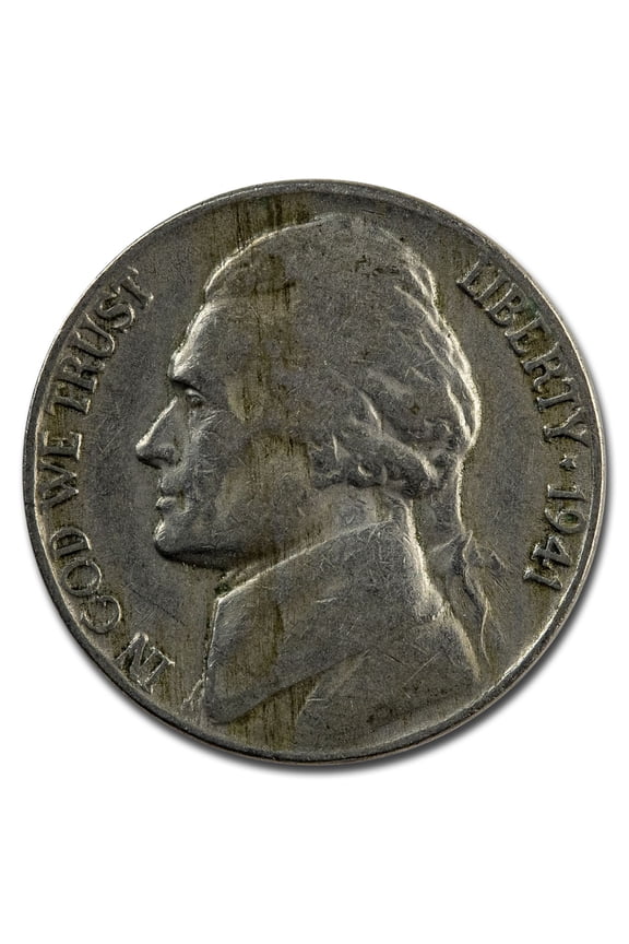 1941 Jefferson Nickel Avg Circ