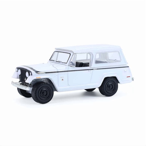 1971 Jeep Jeepster Commando - White 1:64 Scale