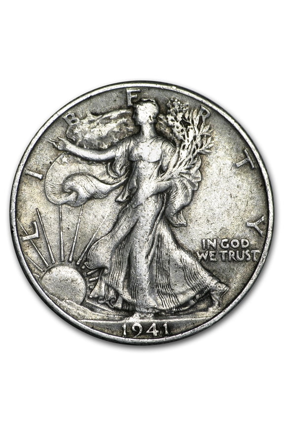 1941-S Walking Liberty Half Dollar XF