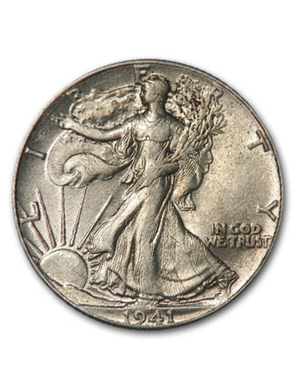 1941 Walking Liberty Half Dollar AU