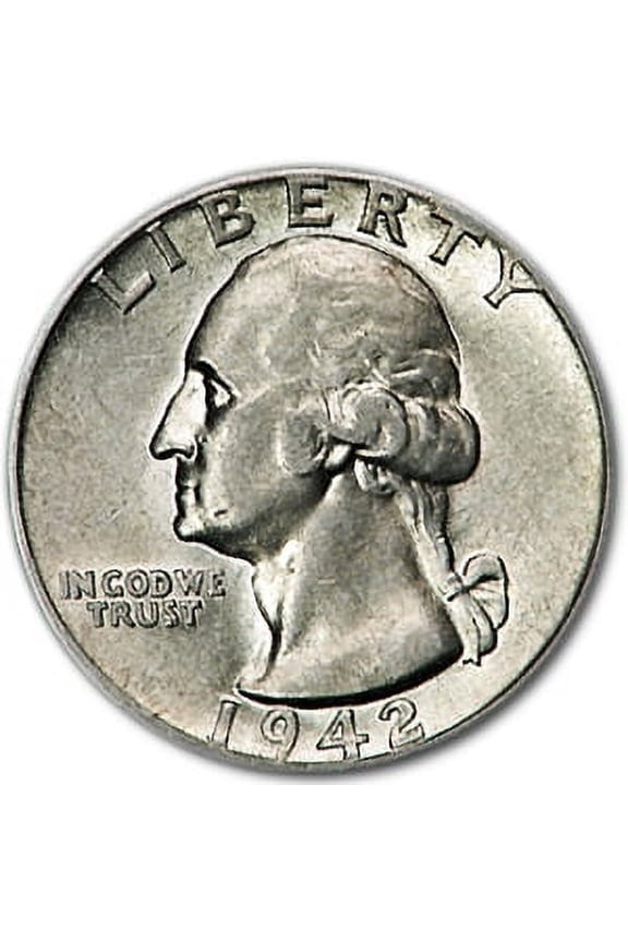 1942-D Washington Quarter AU