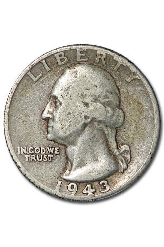 1943-D Washington Quarter Good/VF
