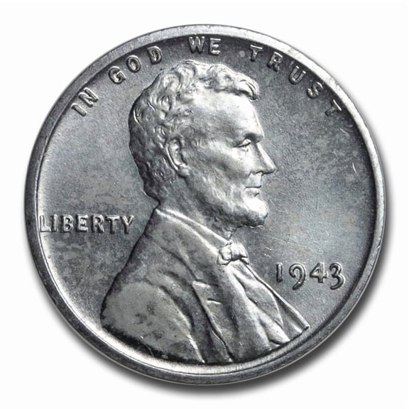 1943 Lincoln Cent 50-Coin Roll BU