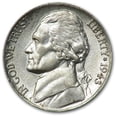 thumbnail image 1 of 1943-P Silver Wartime Jefferson Nickel AU, 1 of 2