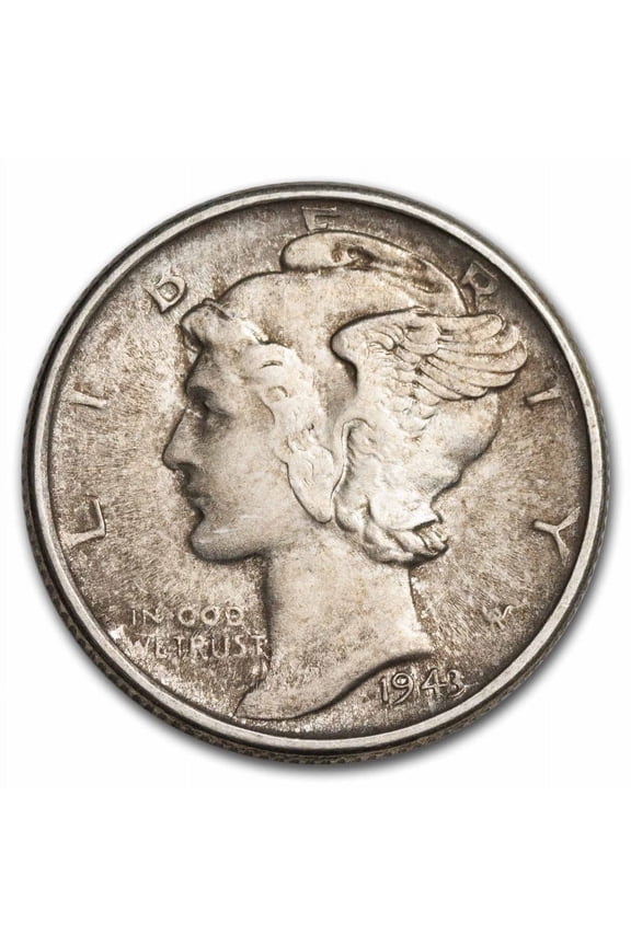 1943-S Mercury Dime BU