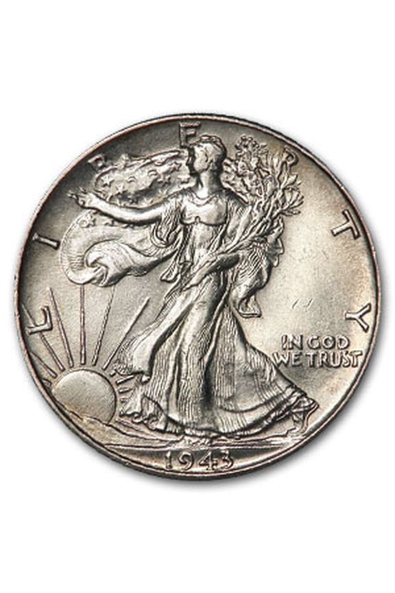 1943 Walking Liberty Half Dollar AU