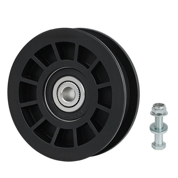 194327 Flat Idler Pulley for Craftsman YT4000 YS4500, Husqvarna, Poulan Lawn Tractor with 42" 54" Deck - Replaces 532194327 280-6630