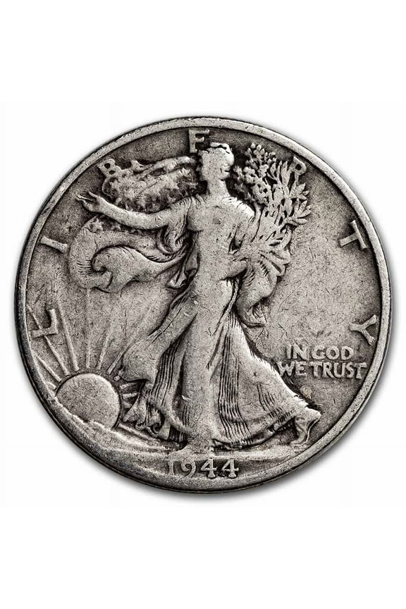 1944-D Walking Liberty Half Dollar Fine/VF