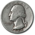 thumbnail image 1 of 1944-D Washington Quarter Good/VF, 1 of 2