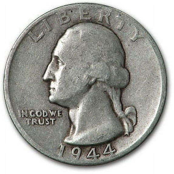 1944-D Washington Quarter Good/VF