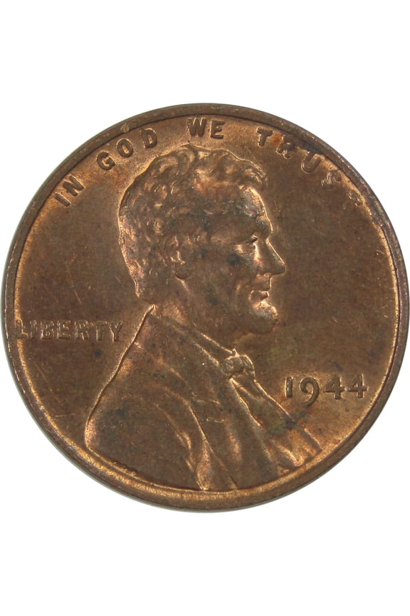 1944 Lincoln Wheat Cent AU About Uncirculated Penny 1c Coin