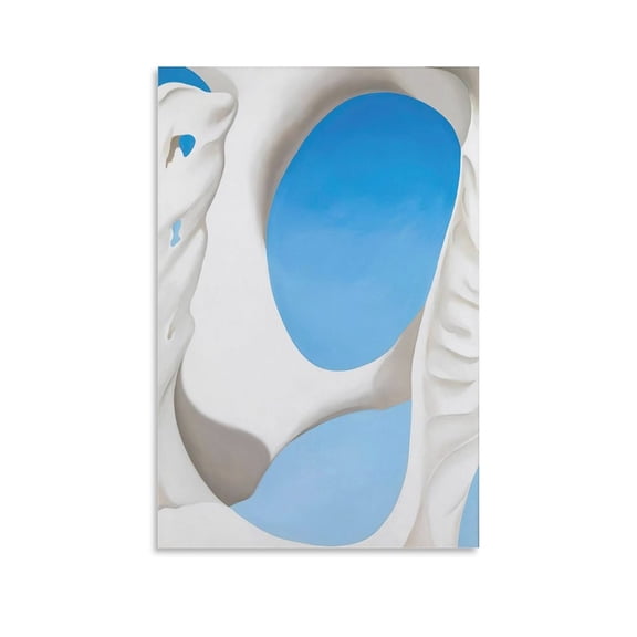 1944 Pelvis II by Georgia O'Keeffe Prints Wall Art Poster Canvas Art Poster and Wall Art Picture Print Modern Family bedroom Decor Posters 08x12inch(20x30cm)