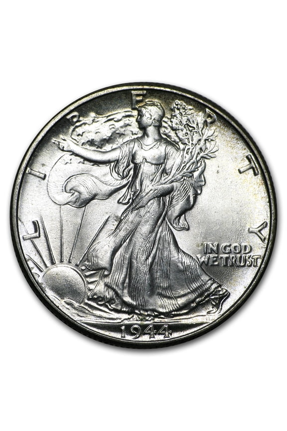 1944 Walking Liberty Half Dollar BU