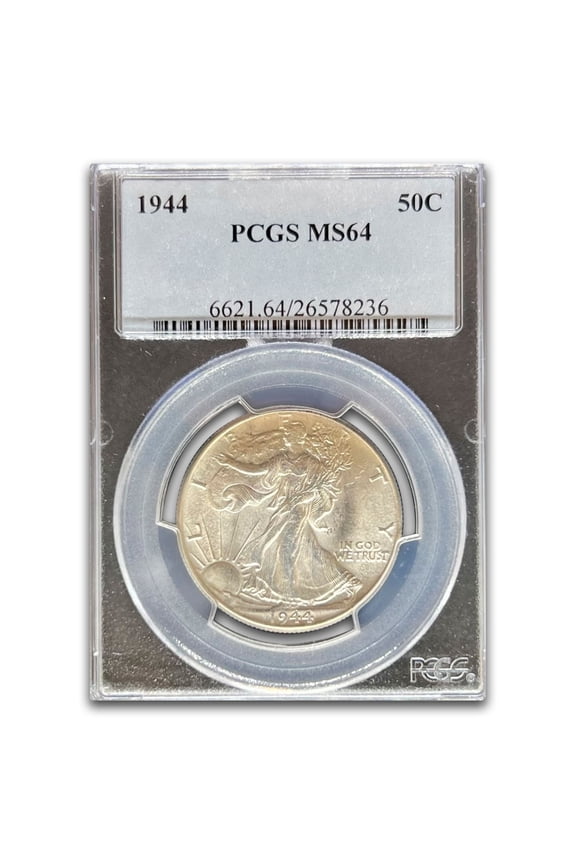 1944 Walking Liberty Half Dollar MS-64 PCGS