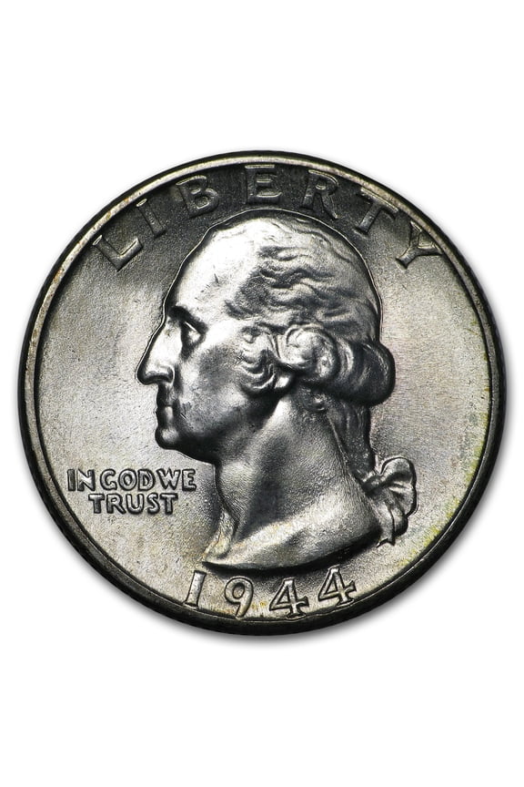 1944 Washington Quarter BU