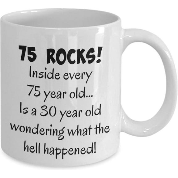 1945 75th Birthday Mug for Women, Men, Mom, Dad, Son, Daughter, Happy 75 Year Old Qb62hp 68828