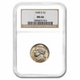 thumbnail image 1 of 1945-D Jefferson Nickel MS-66 NGC, 1 of 3