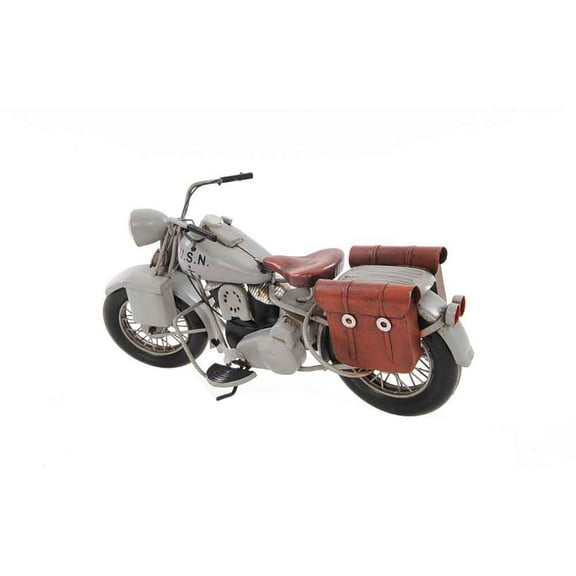 1945 Grey Motorcycle 1:12