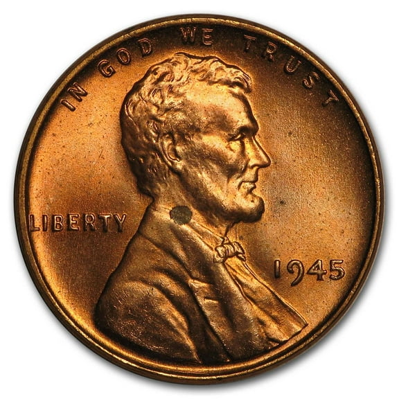 1945 Lincoln Cent BU (Red)