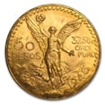 thumbnail image 1 of 1945 Mexico Gold 50 Pesos BU, 1 of 2