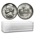 thumbnail image 1 of 1945-P 35% Silver Wartime Jefferson Nickel Roll BU, 1 of 3