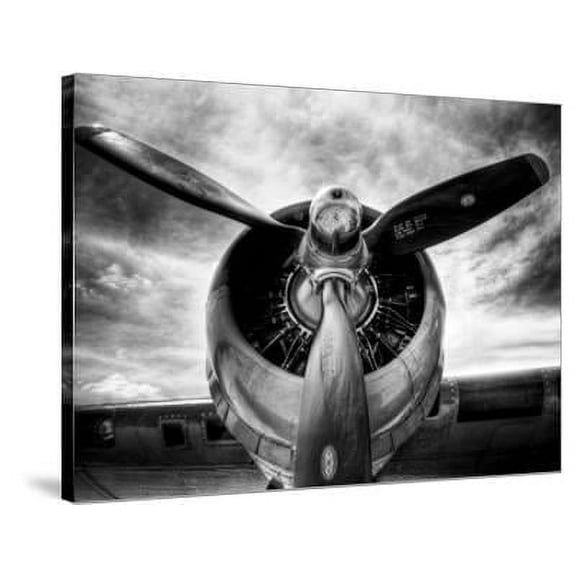 1945 Single Engine Plane, Transportation Stretched Canvas Wall Art by Stephen Arens Sold by ArtCom